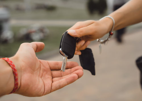 incidente auto in prestito